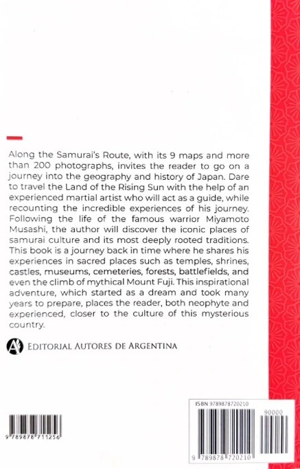 Along the Samurai's Route - Contraportada