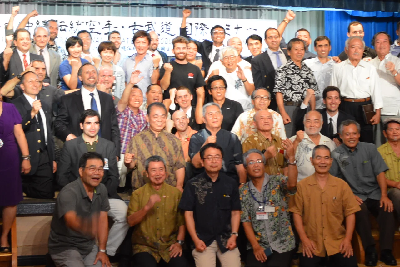 Sayonara Party con los grande maestros de Okinawa