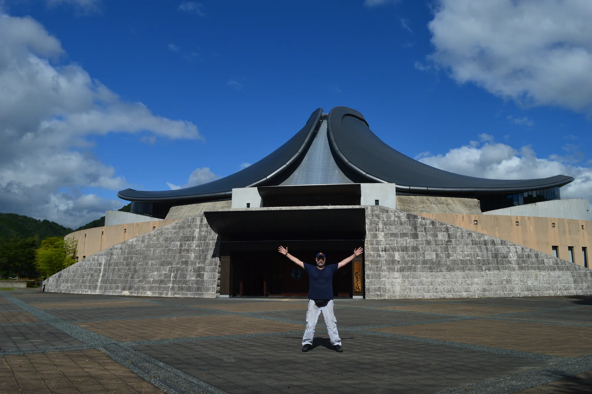En el Musashi Budokan de su ciudad natal