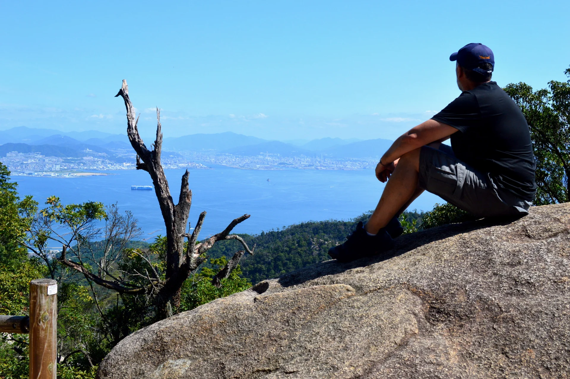 Cima del Monte Misen en Miyajima