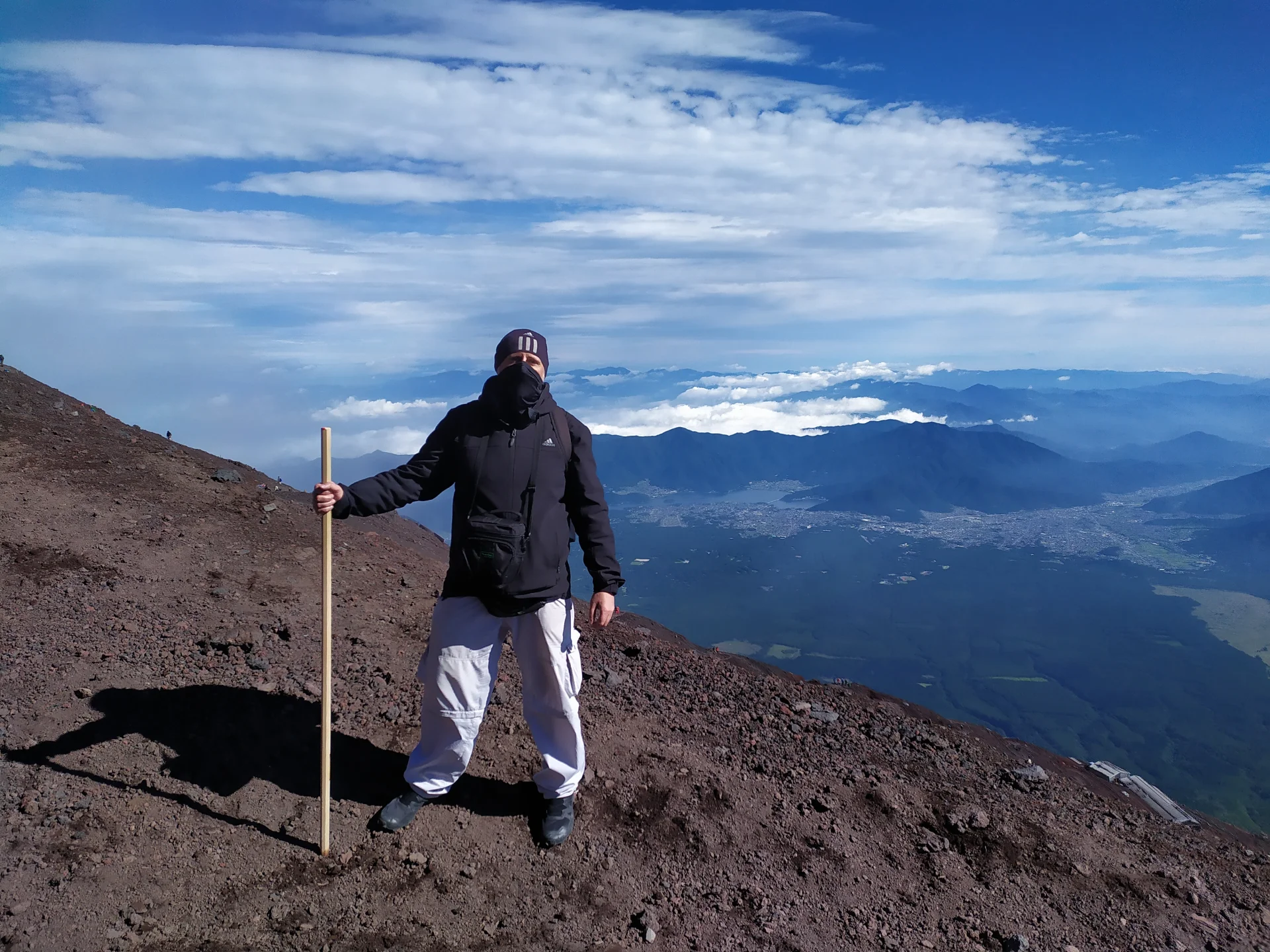Cima del Monte Fuji