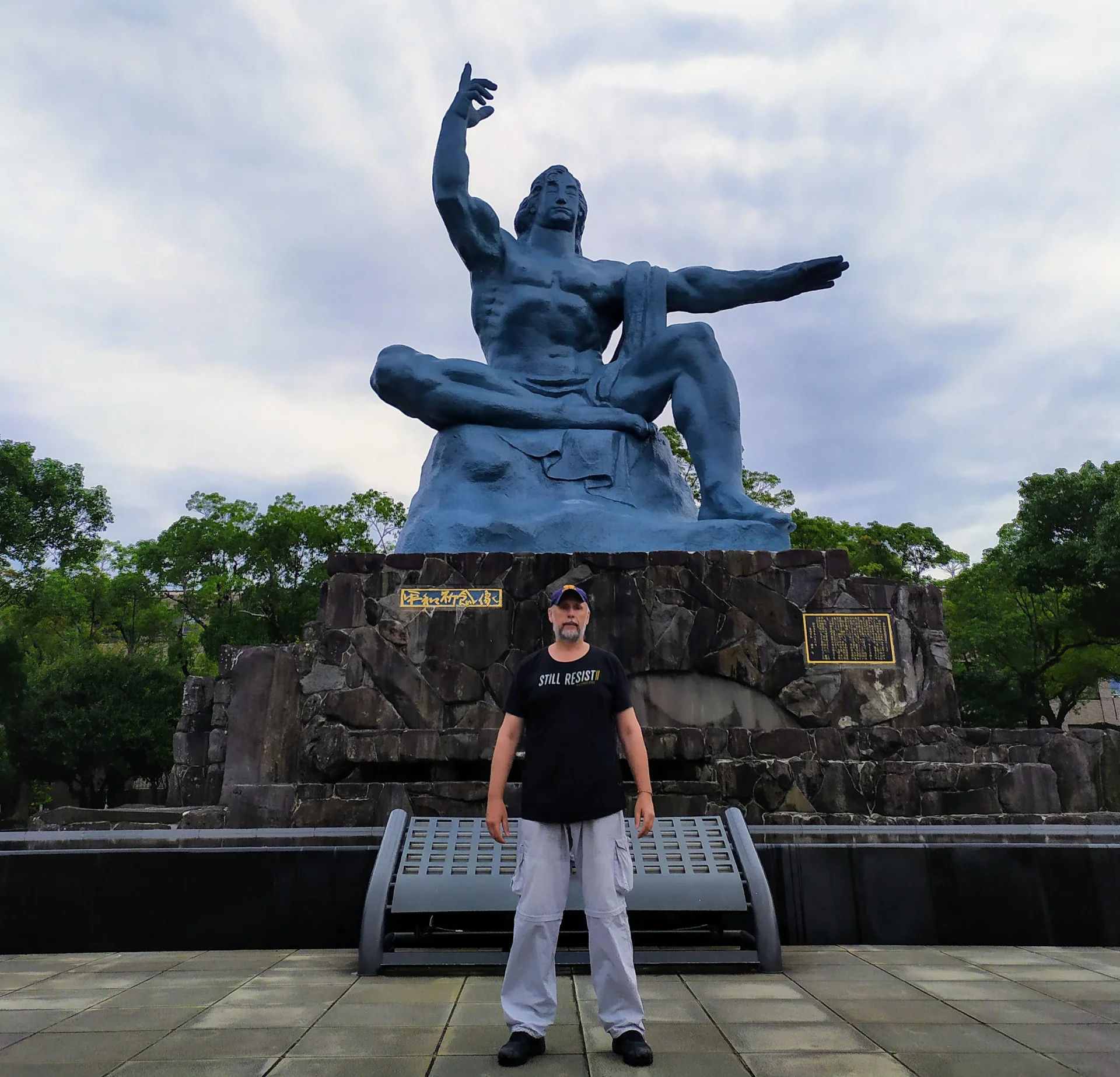 Monumento de la explosión nueclear en Nagasaki